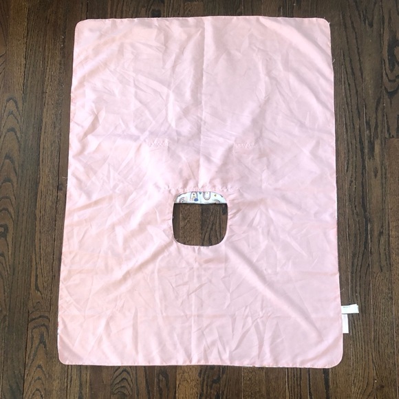 Monbebe Infant Girls Pink Rainbows Car Seat Cover/Canopy w/Window - VGUC! - Picture 8 of 9